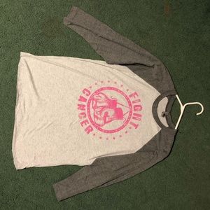 Fight Cancer Baseball tee